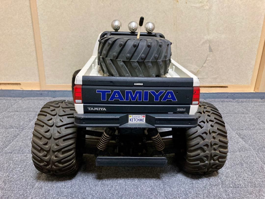 TAMIYA 1/10ラジコン ブラックフットエクストリーム メカ無し
