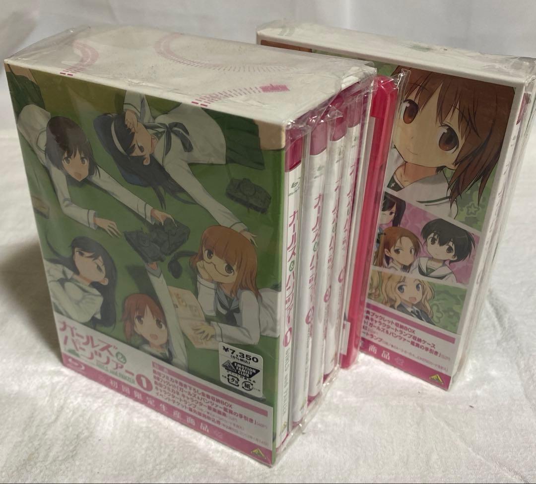 【全巻セット】ガールズ&パンツァー Blu-ray 初回限定生産版