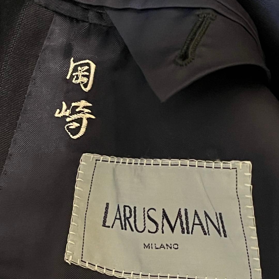 高級　ロロピアーナ　LARUSMIANI ダブル　テーラードジャケット　名入り