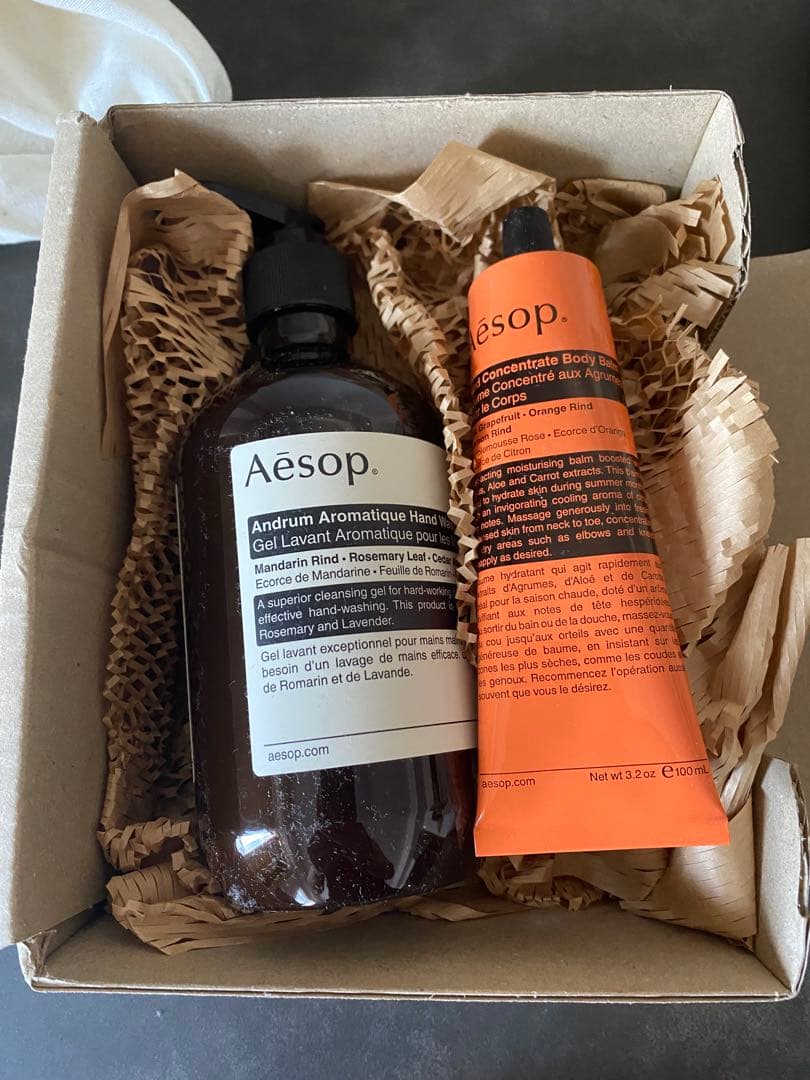 Aesop アンドラム アロマティック ハンドウォッシュ　ボディバーム　セット