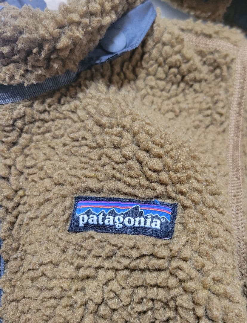 patagonia カモフラージュ中綿コート ダウン