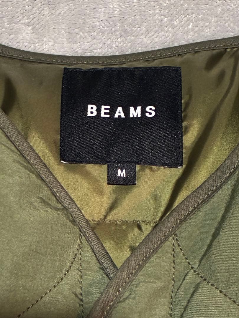 beams ダウン ミリタリー ライナージャケット　M