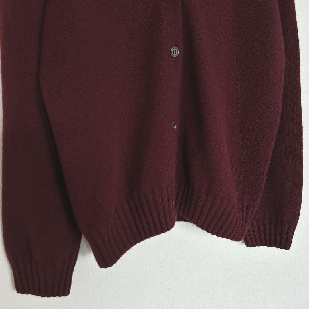 マーガレットハウエル 22AW 定価5.9万 美品 カシミヤコットンカーディガン