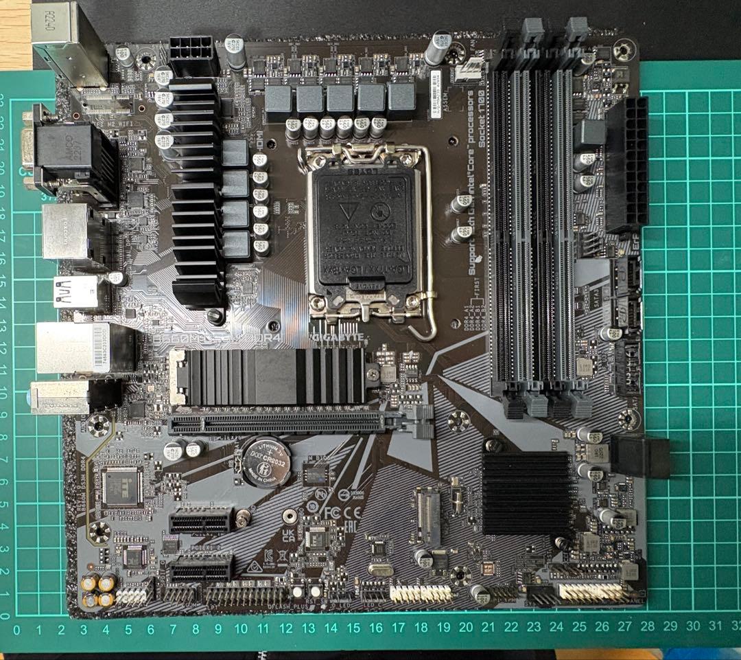 【動作確認済み 付属品完品】GIGABYTE B660M DS3H DDR4