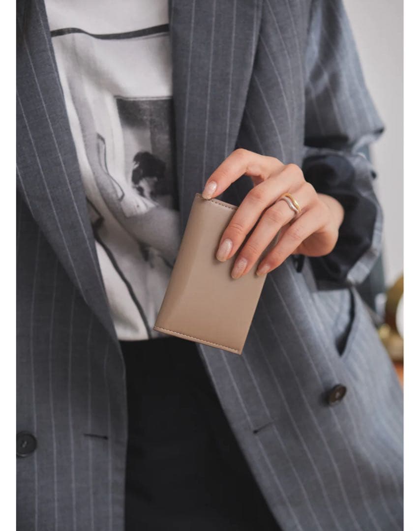 週末Sale！<LOVST TOKYO>アップルレザー名刺入れ/カードケース