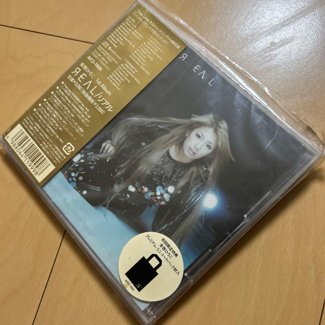 【即購入ok!!】安西ひろこ アルバム 『REAL』初回限定盤 新品未開封