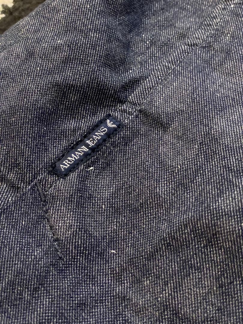 Armani Jeans メンズ ジャケット テーラードジャケット ネイビー