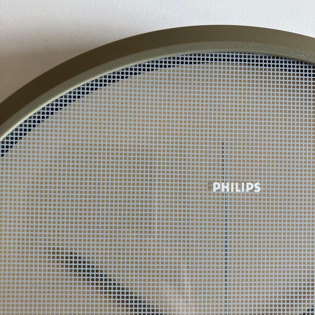 希少　80s PHILIPS 掛時計　フィリップス　ヴィンテージ　西ドイツ製