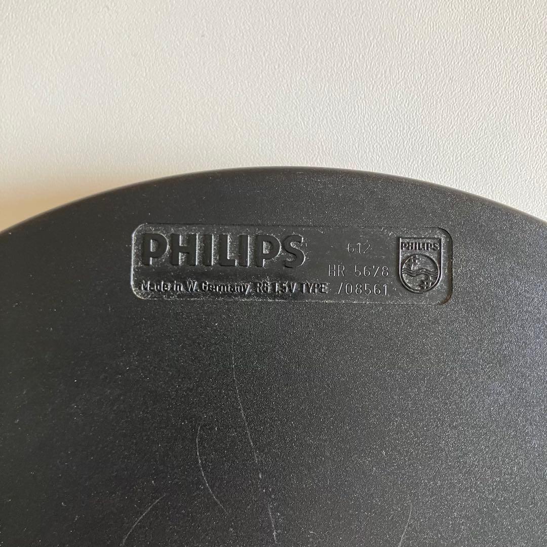 希少　80s PHILIPS 掛時計　フィリップス　ヴィンテージ　西ドイツ製
