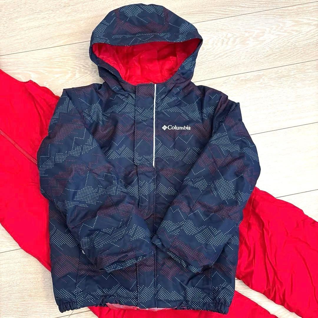 【美品】Columbia 子ども用スキーウェア セット　XS（120〜）サイズ