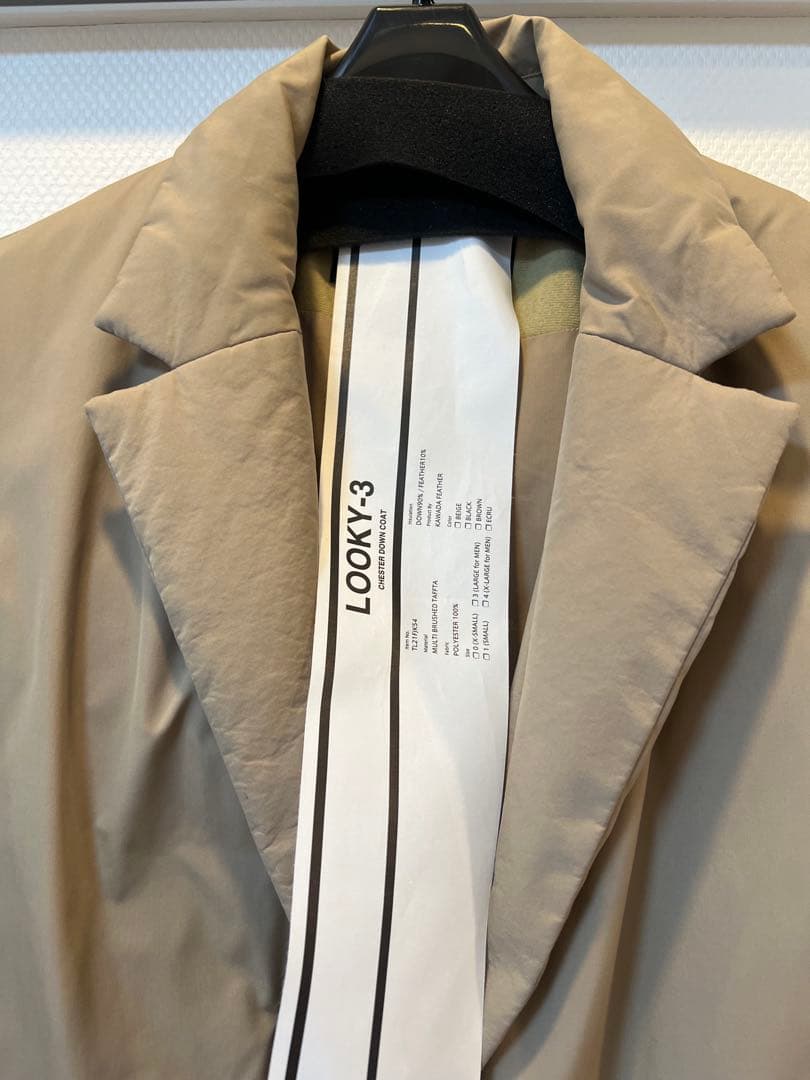 THE LOFT LABO LOOKY-3 チェスターダウンコート