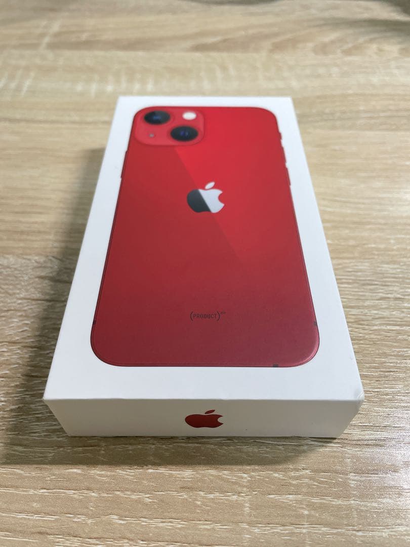 iPhone 13 mini 128GB レッド 付属品付き