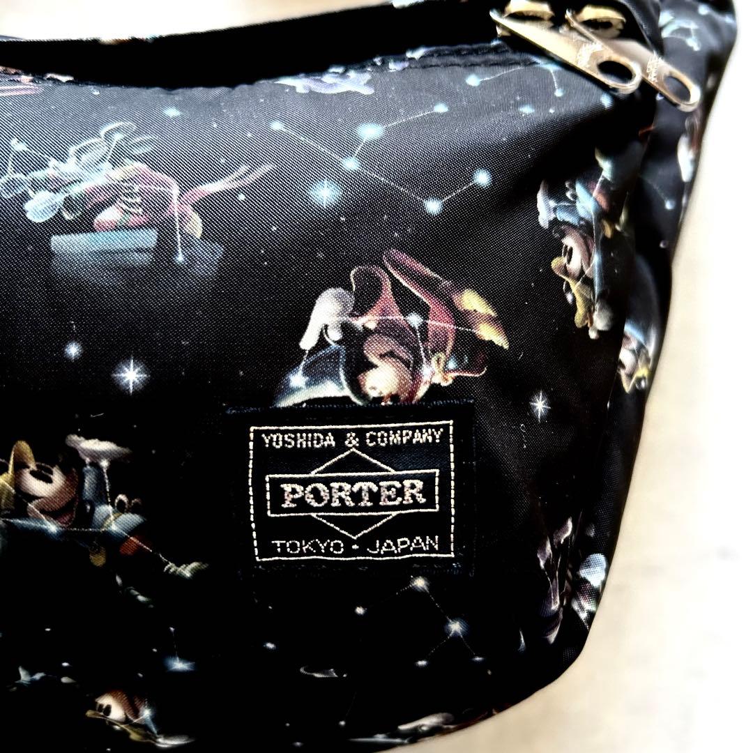 極美品希少レアPORTER × Disneyポーターディズニー90周年バッグ限定