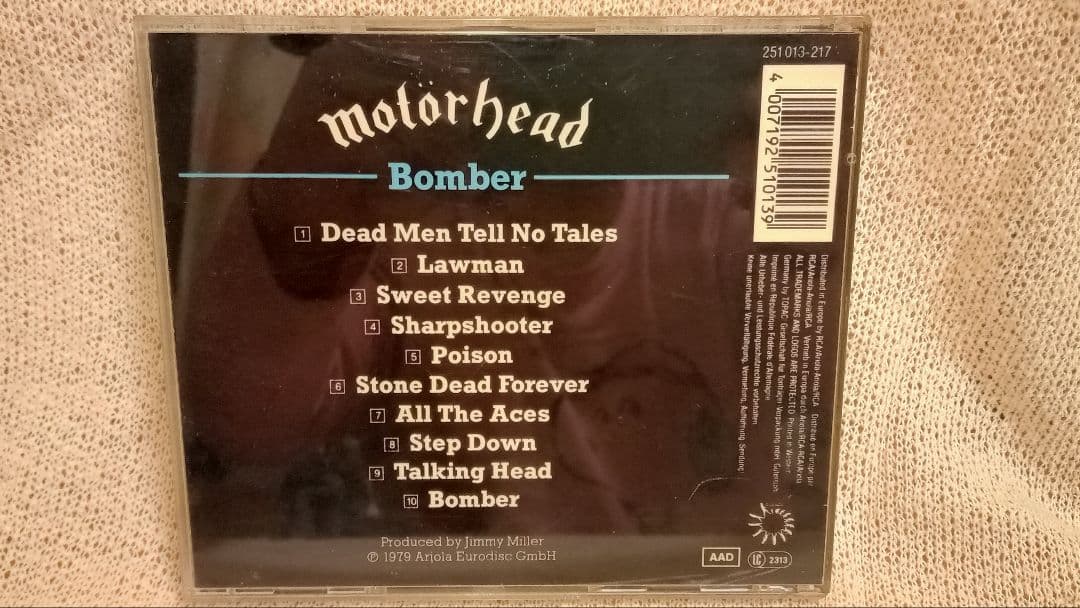 洋楽 モーターヘッド Motorhead 初期 CDアルバム 6枚セット メタル