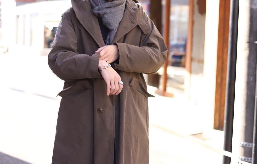 ▼美品▼ COMOLI 19AW サイズ2 フーデッドコート