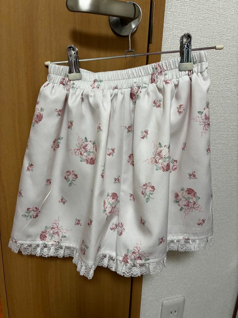 AnkRougeドリーミーフラワープリントセットアップ