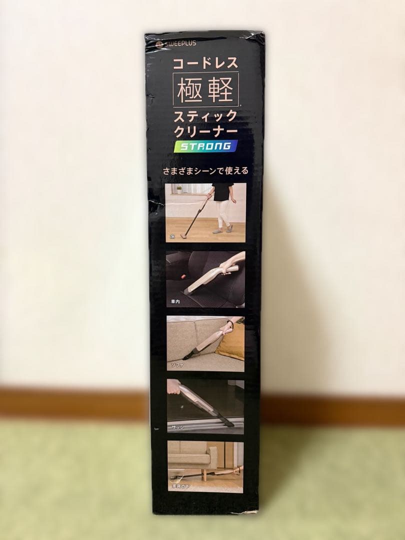 【新品・未使用】CCP コードレス 極細 スティック クリーナー ストロング
