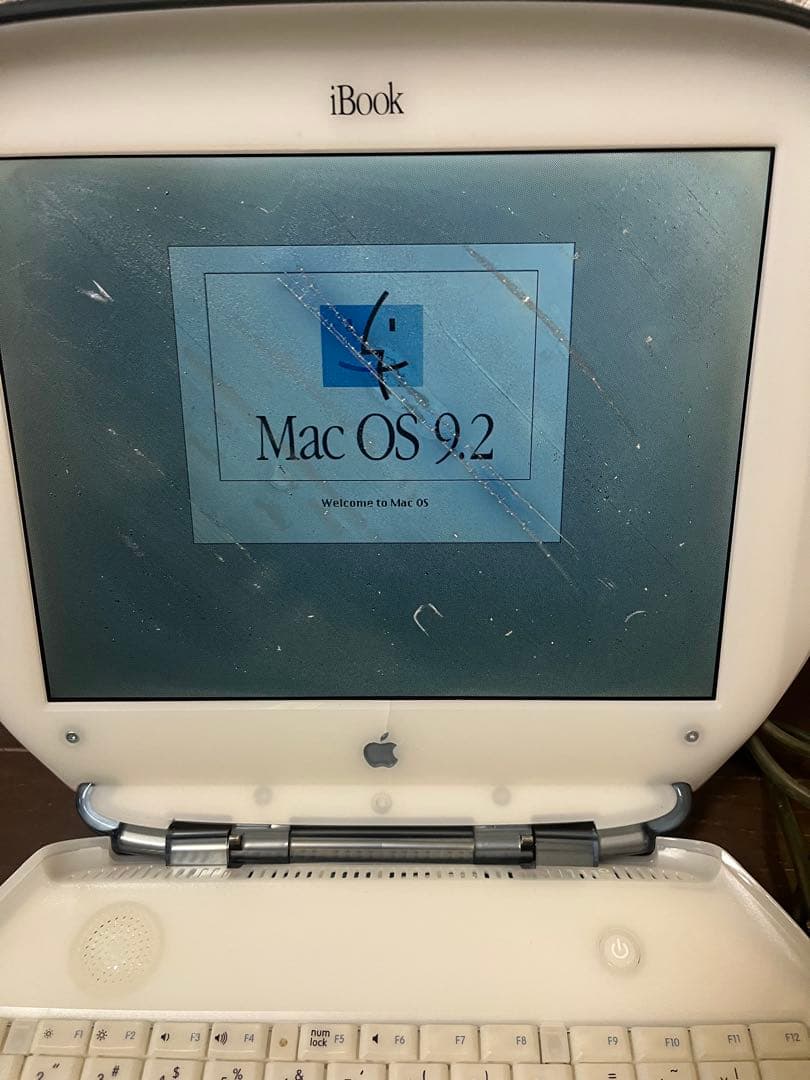 iBook G3 クラムシェル M6411 電源付 ジャンク