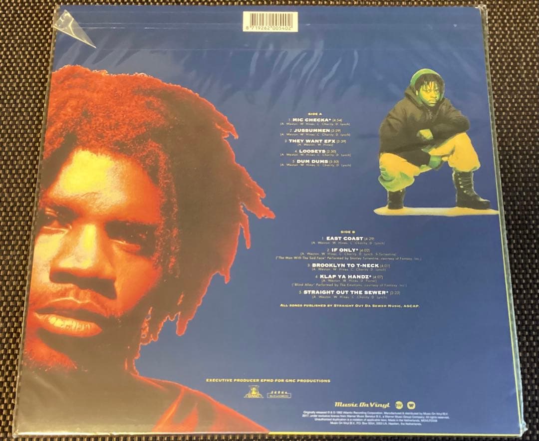 新品未開封 DAS EFX アナログレコード 3作セット90年代HIPHOP名盤