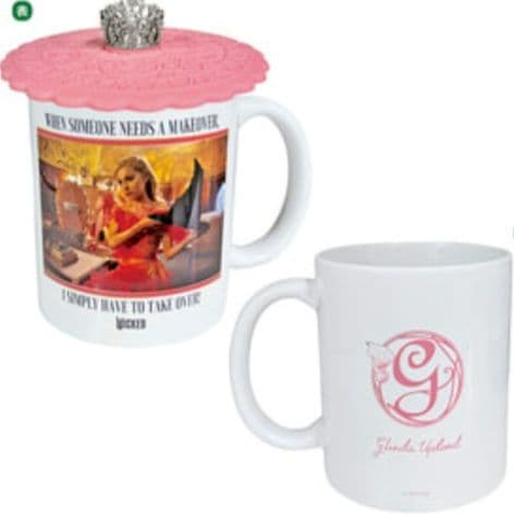 【新品】ウィキッド ふたりの魔女　蓋付きマグカップ　マグカップ　2種セット