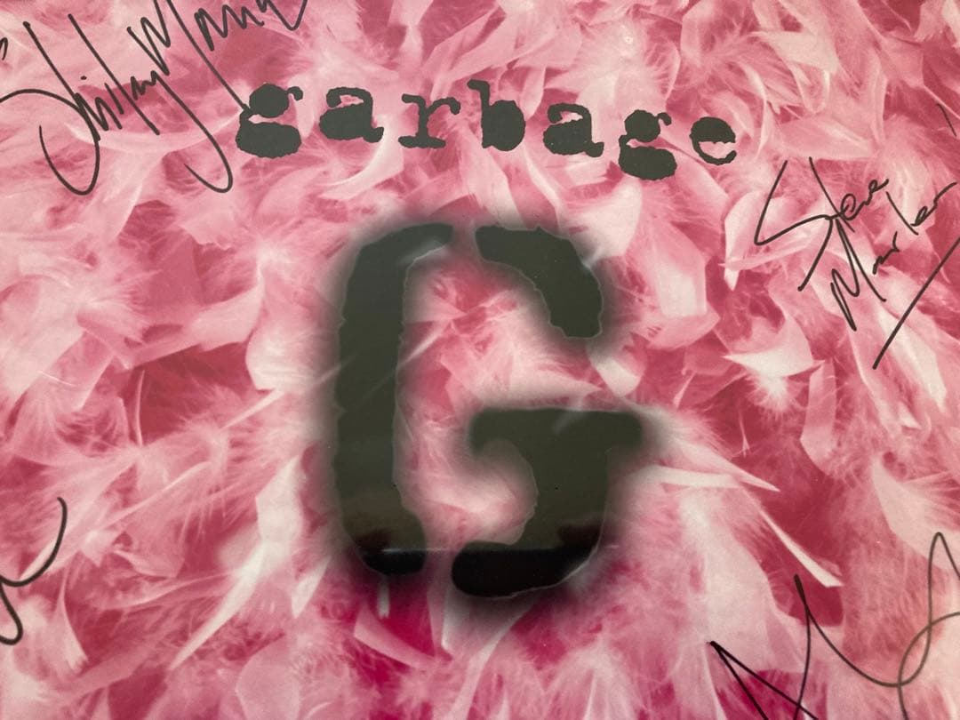 レアgarbage ガービッジ直筆サインレコード　2lp analog アナログ