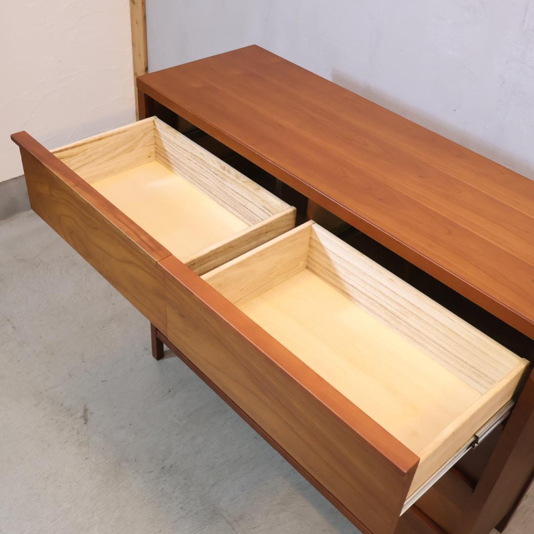 KEYUCA ケユカ 4段 チェリー材 ラダーチェスト タンス 収納家具