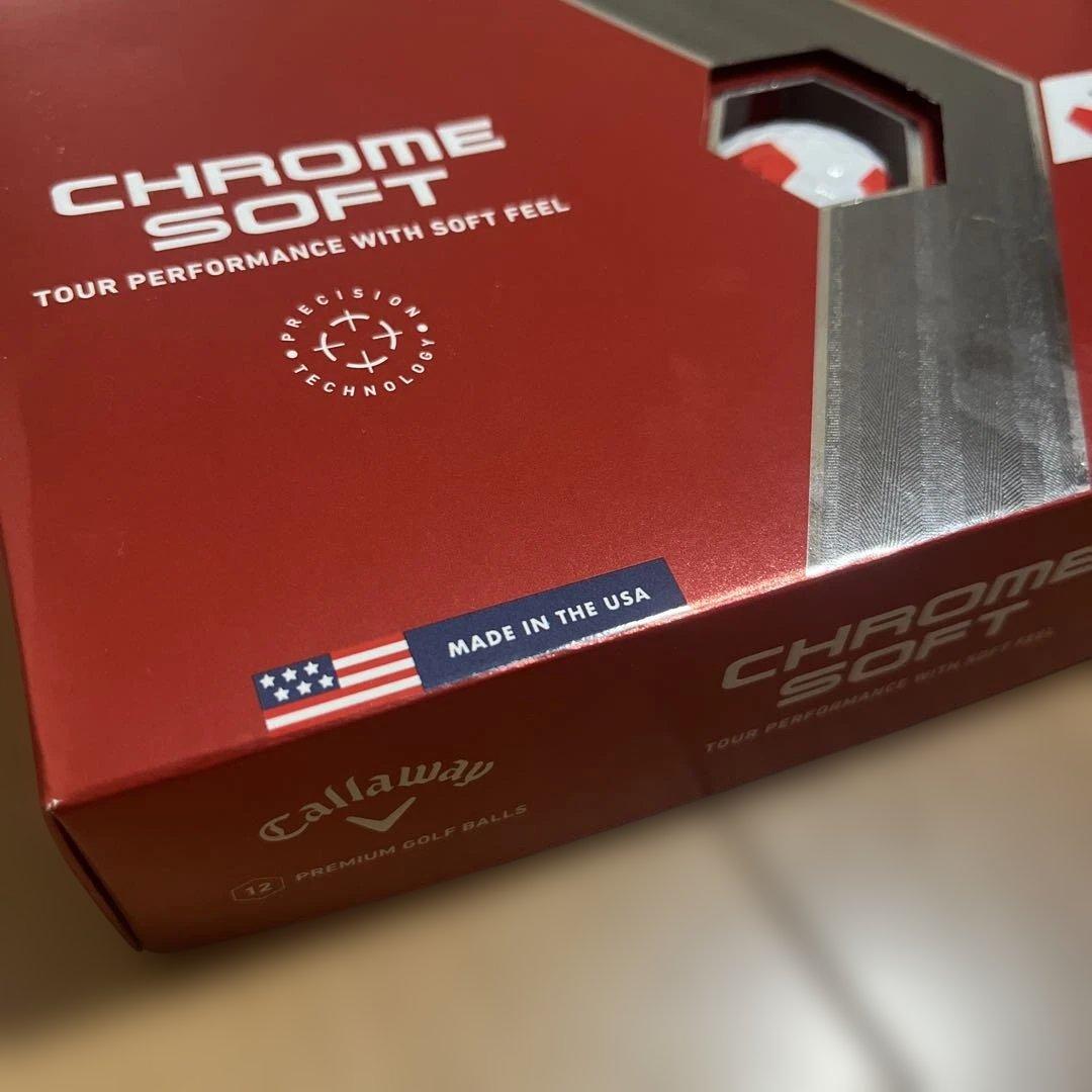 Callaway Chrome Soft ゴルフボール　12個