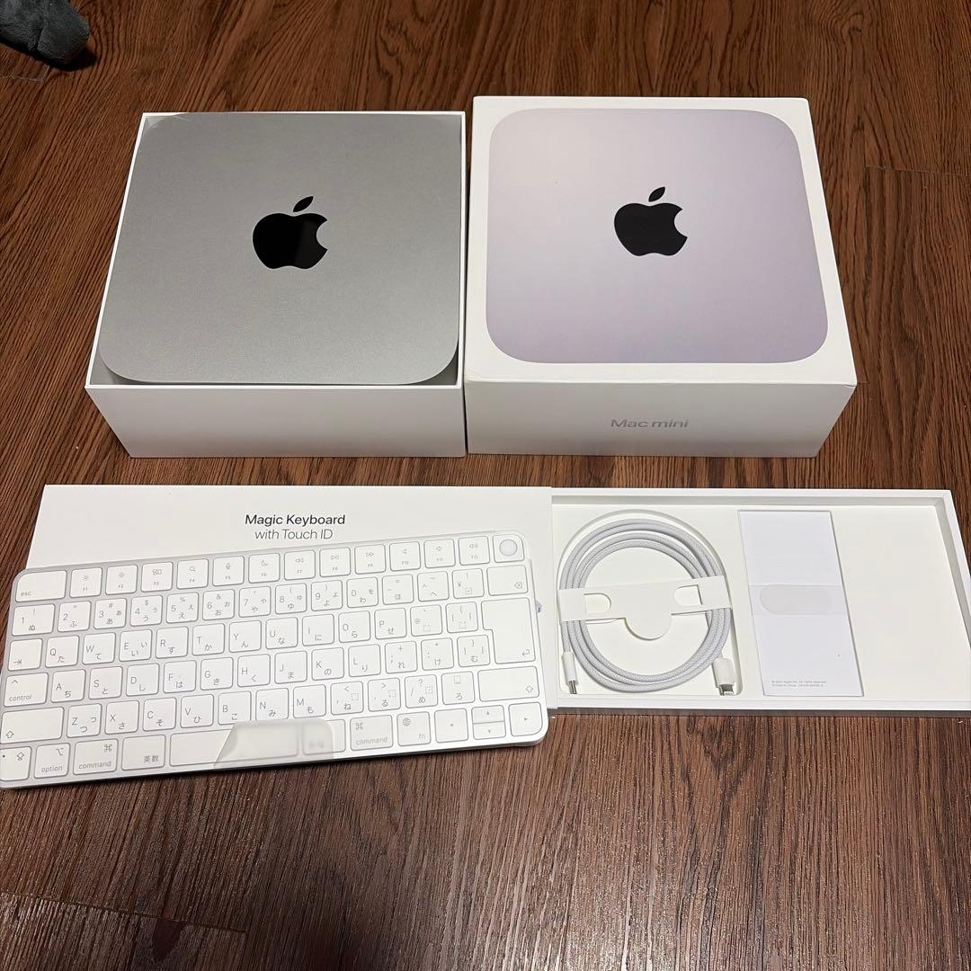 mac mini m1 16g 256gb Magic Keyboard付き