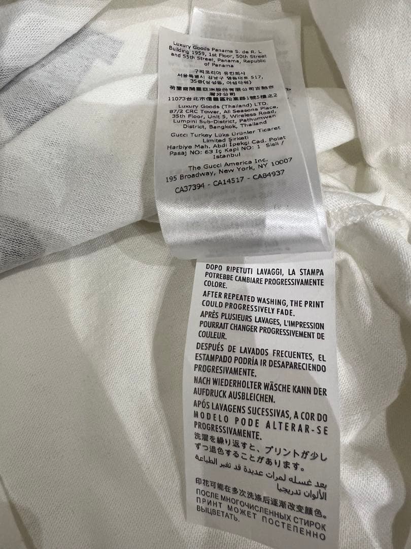 GUCCI グッチ　レディース　Tシャツ ホワイト 半袖　 XS