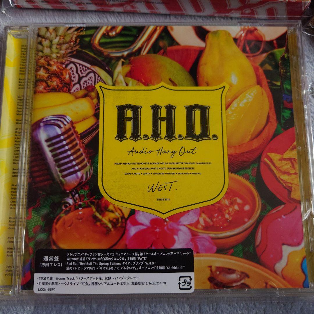 A.H.O. アルバム 初回限定盤 WEST ウエスト