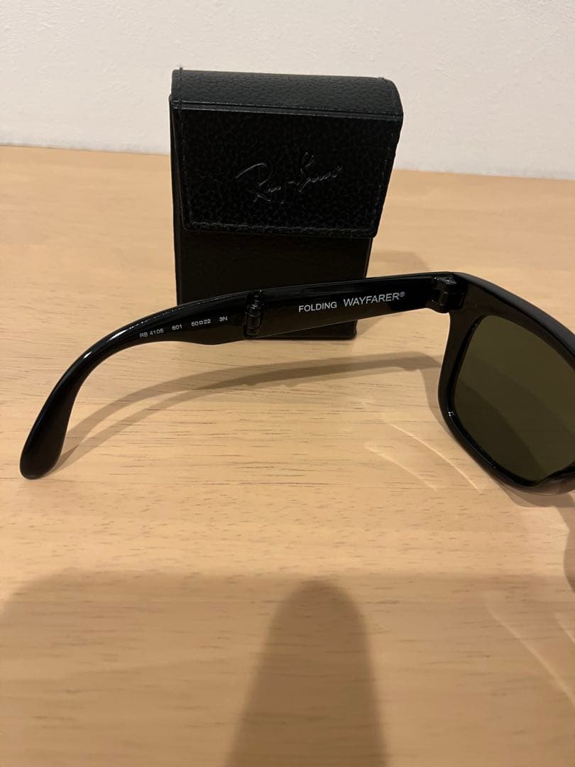 レイバン folding wayfarer