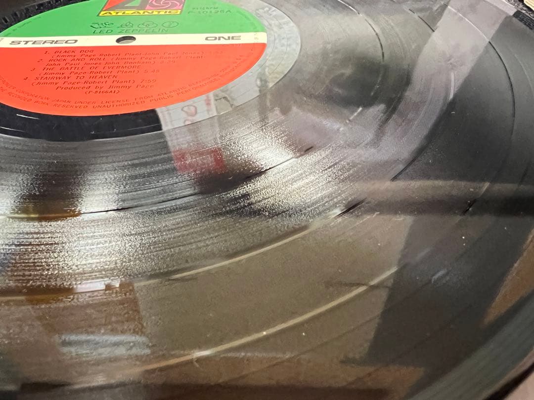 LED ZEPPELIN IV P-10125A 帯付 1971年盤 LP 洋楽