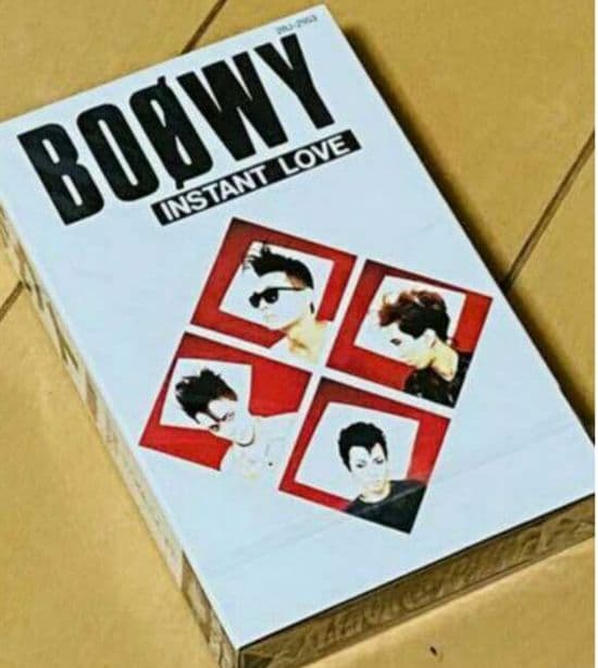 【売り】BOOWY INSTANT LOVE 限定 カセット盤