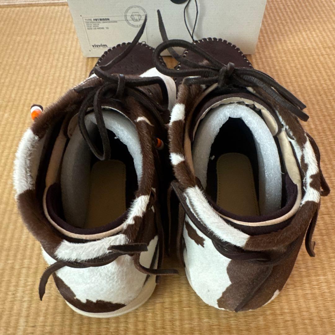 【未使用品】VISVIM FBT/BISON サイズ10