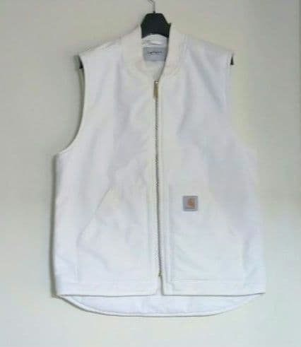 y*n様 ✨⚪Carhartt WIPダックベスト⚪白❴レア❵
