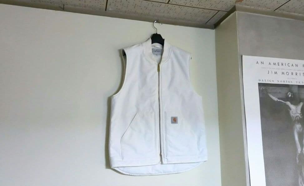 y*n様 ✨⚪Carhartt WIPダックベスト⚪白❴レア❵