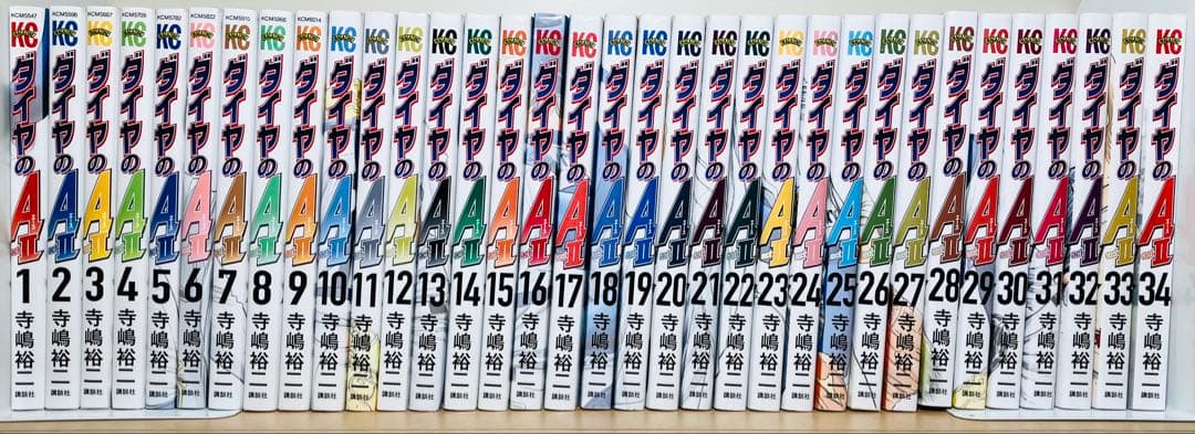 【しおり付き】★ダイヤのA act2 1〜34巻 全巻セット★