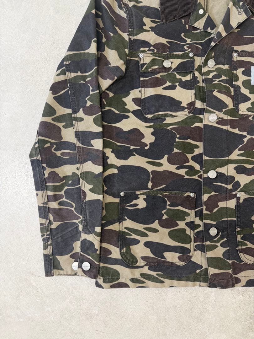 Carhartt Wip Chorecoat Camo ネイビー チョアコート