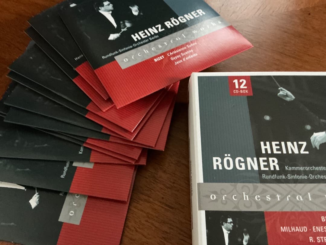 HEINZ RÖGNER 12CD ハインツ・レーグナー オーケストラ作品集
