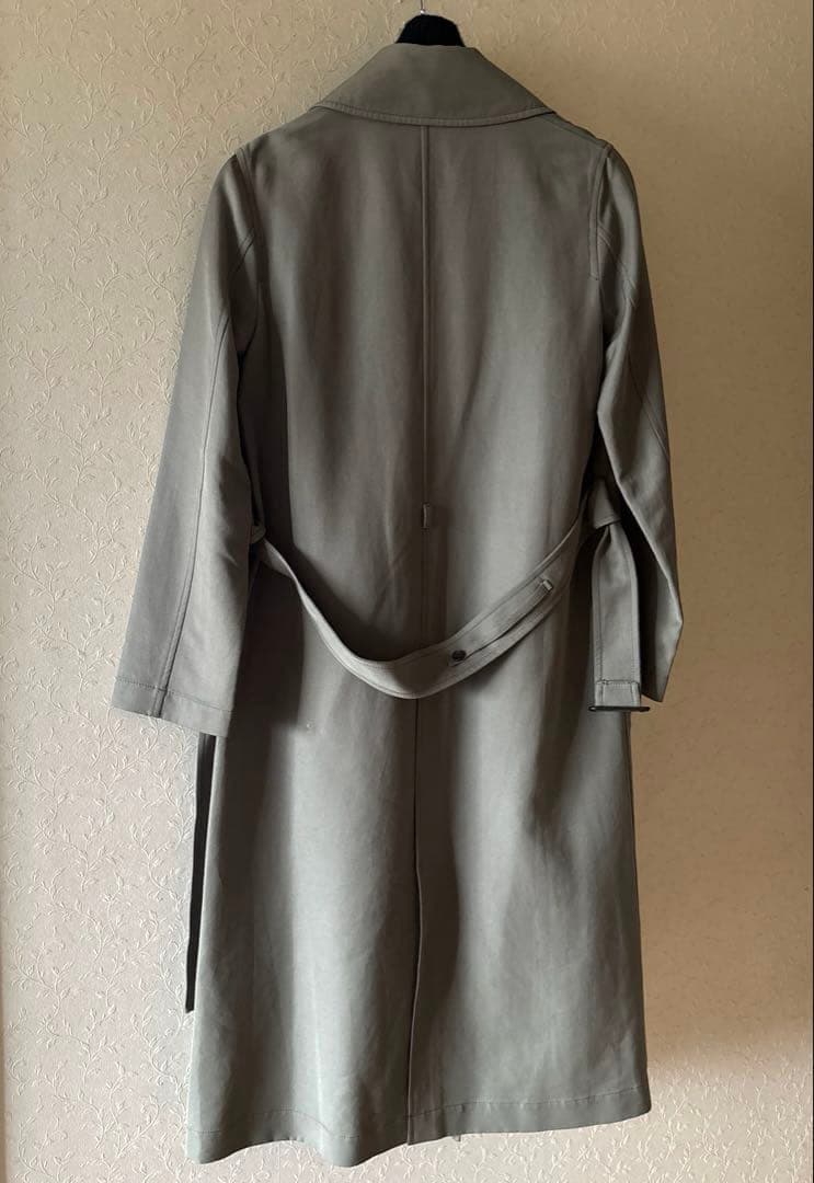 ◆DRESSTERIOR◆日本製 ロング丈 定番トレンチコート 一枚仕立て