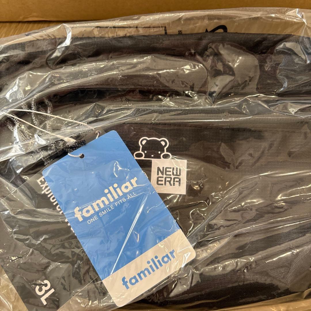 【完売品】familiar×NEW ERA ボディバッグ ファミリア ニューエラ