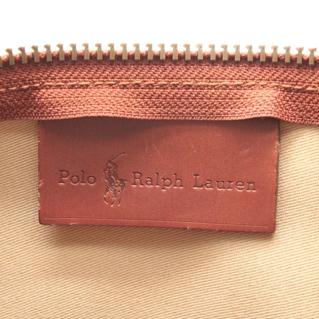 【美品】PoloRalphLauren 千鳥格子 ボストンバッグ ヴィンテージ