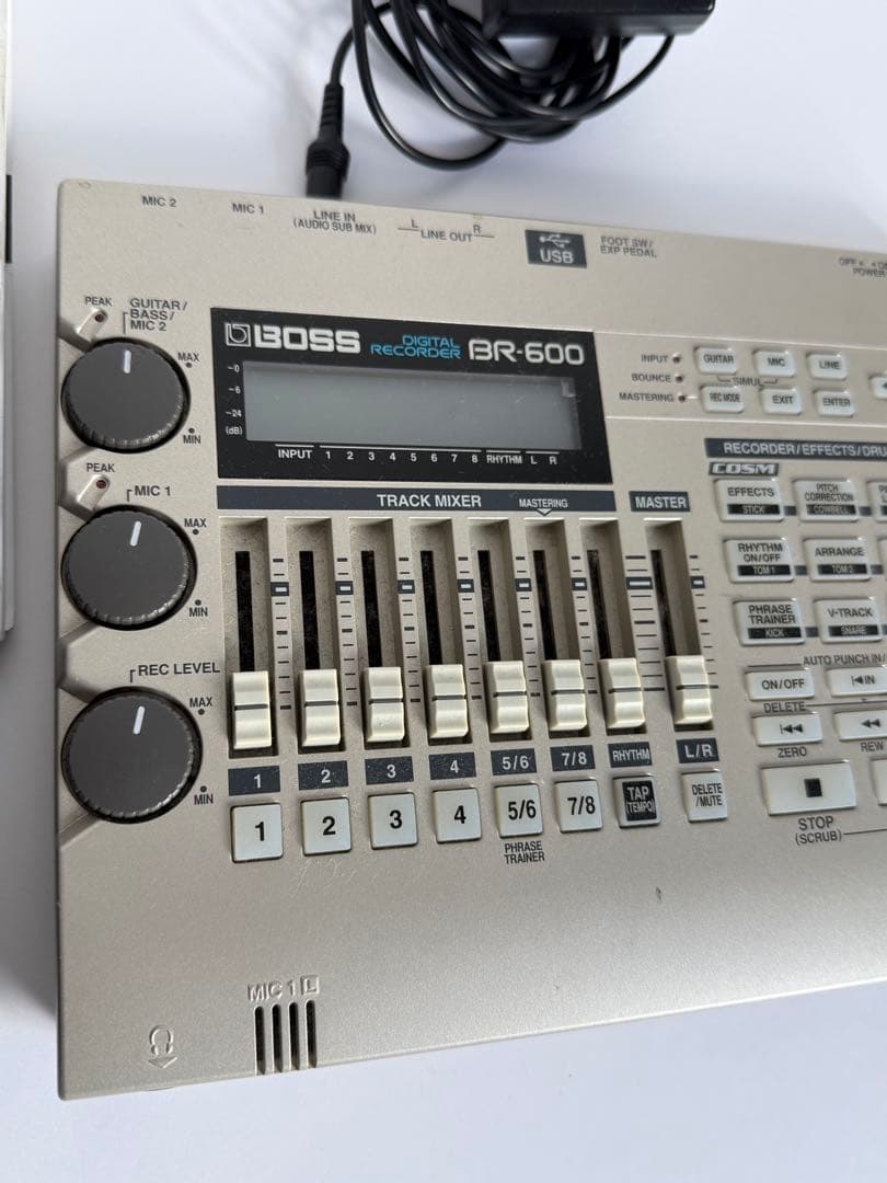 BOSS BR-600 マルチトラック レコーダー 電源ケーブル付