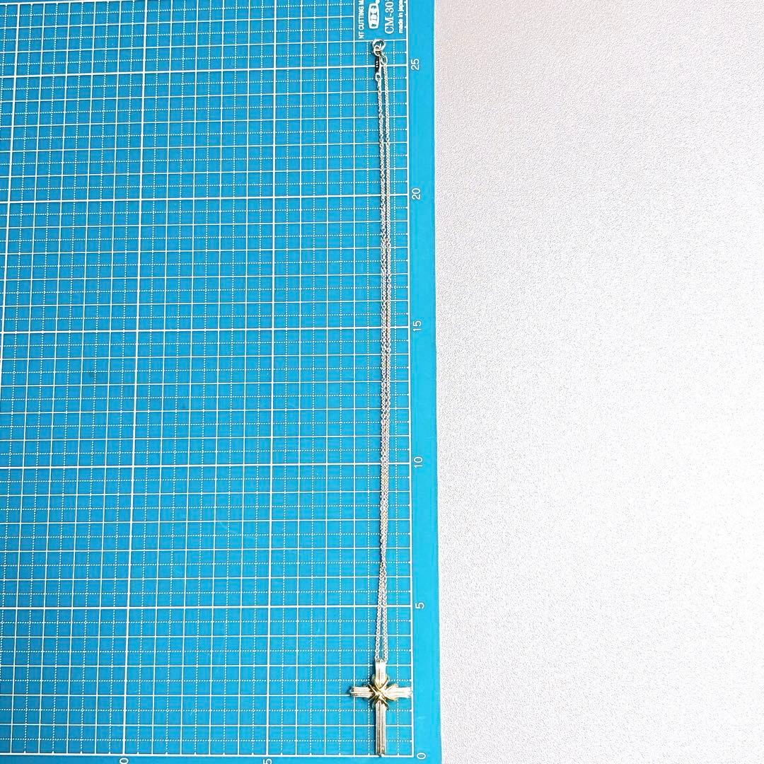 【美品】TIffany ティファニー クロス ネックレス 十字架 SV925