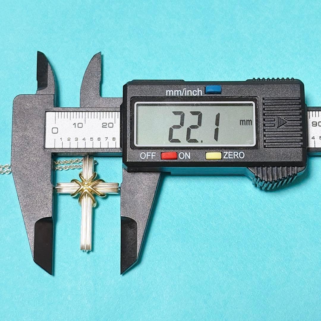 【美品】TIffany ティファニー クロス ネックレス 十字架 SV925