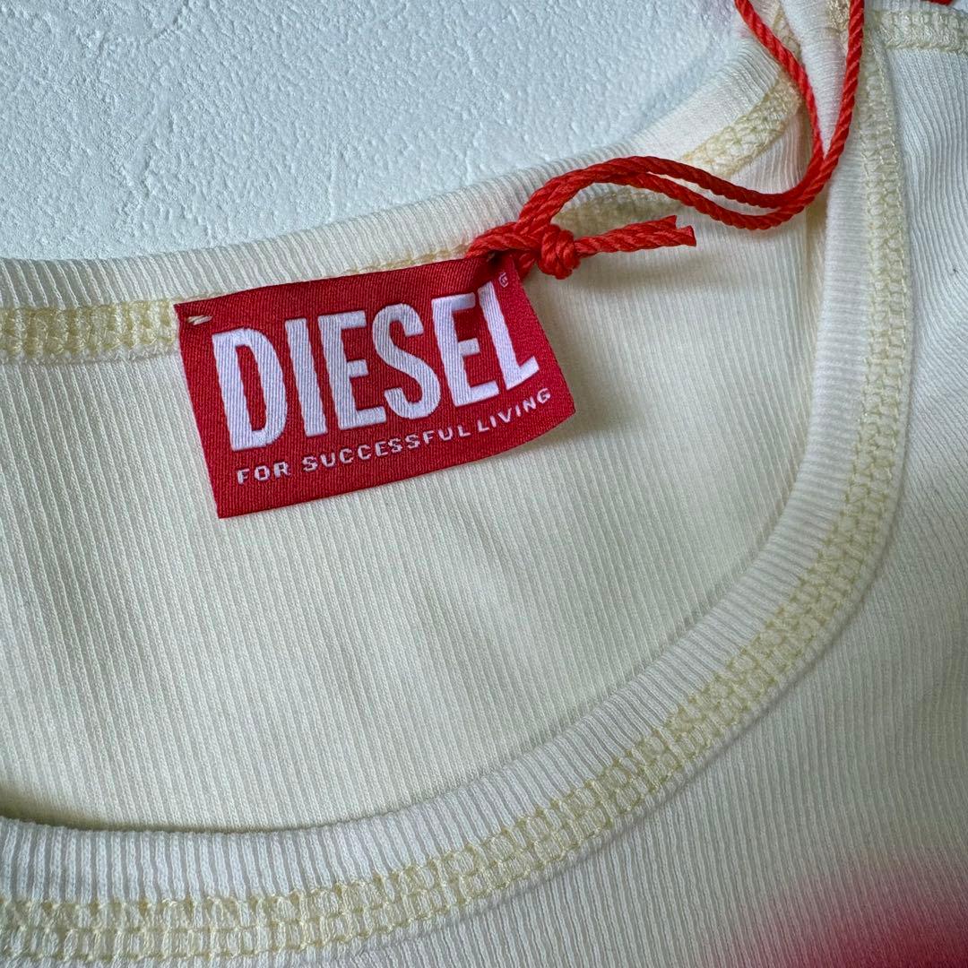 人気！DIESEL ロゴ クロップド Tシャツ Mサイズ