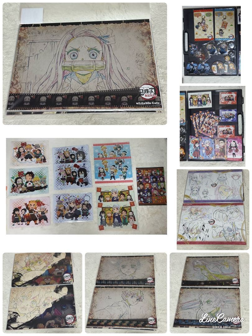 鬼滅の刃　ufotable マチアソビカフ　ランチョンマット　ケース　まとめて