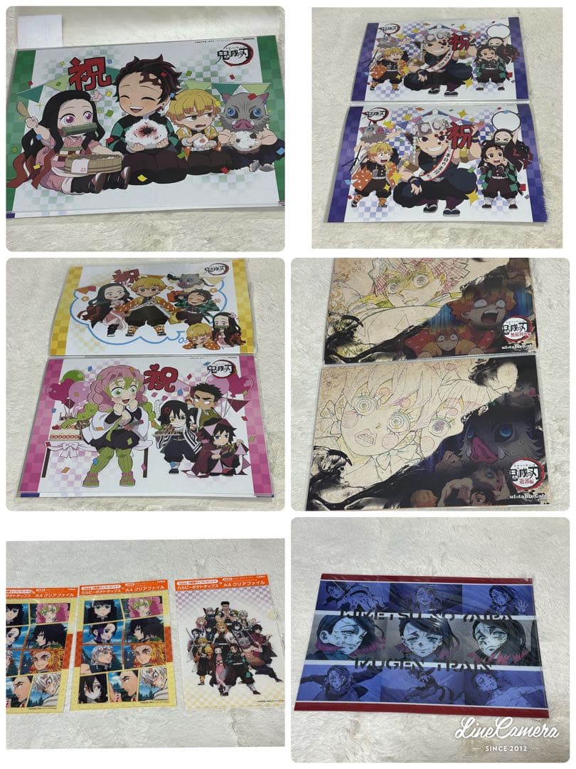 鬼滅の刃　ufotable マチアソビカフ　ランチョンマット　ケース　まとめて