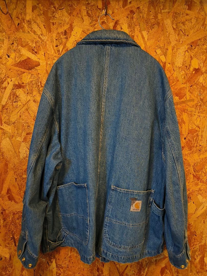野村訓市美品Carhartt INVINCIBLEDENIM CHORECOAT