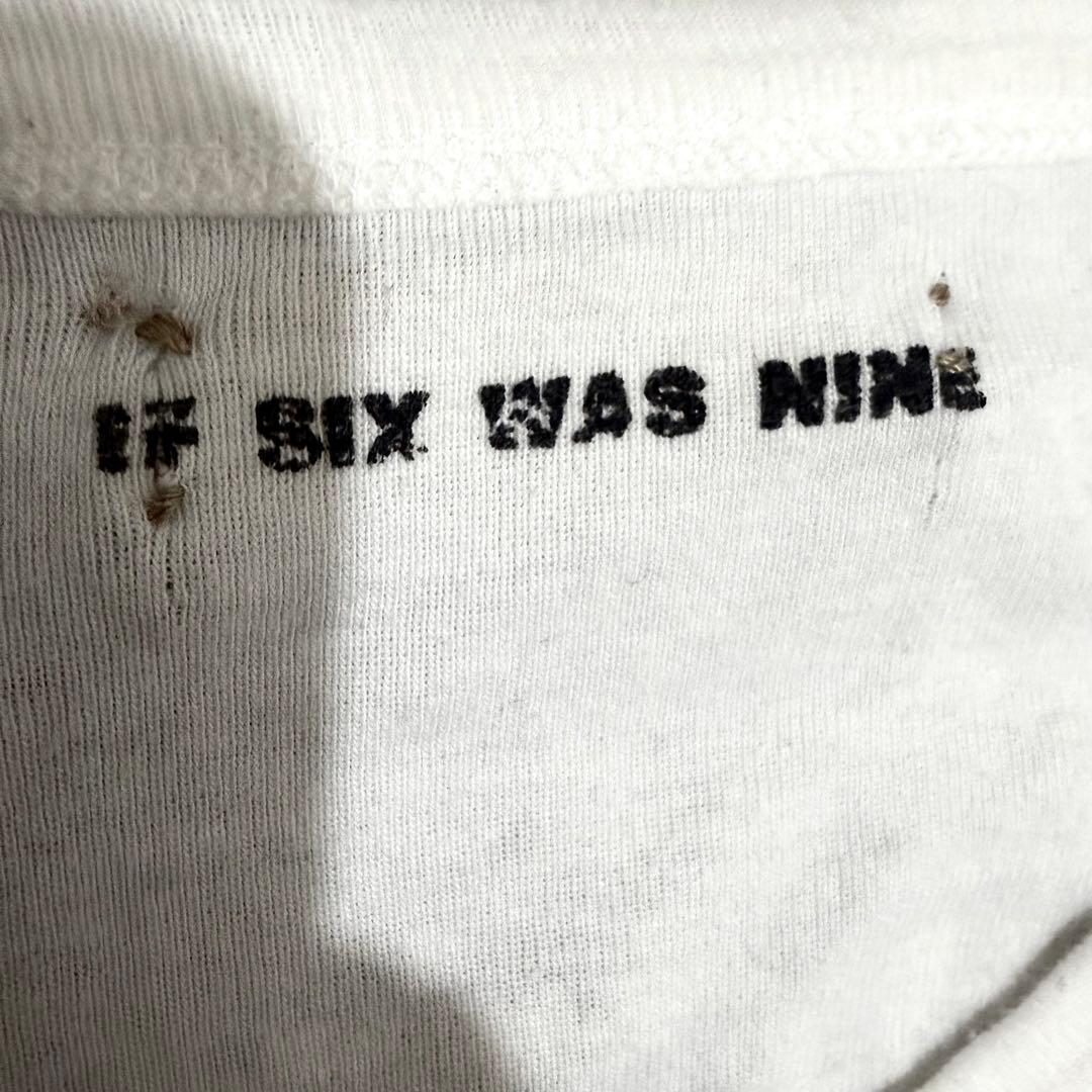 初期 希少 IFSIXWASNINE jesus バッククロス 英字 tシャツ